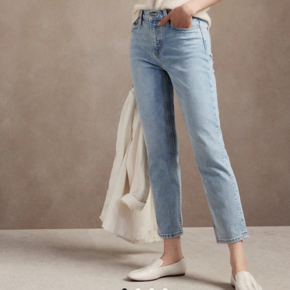 NWOT Banana Republic Straight Ankle Jean with Washwell - Picture 10 of 11